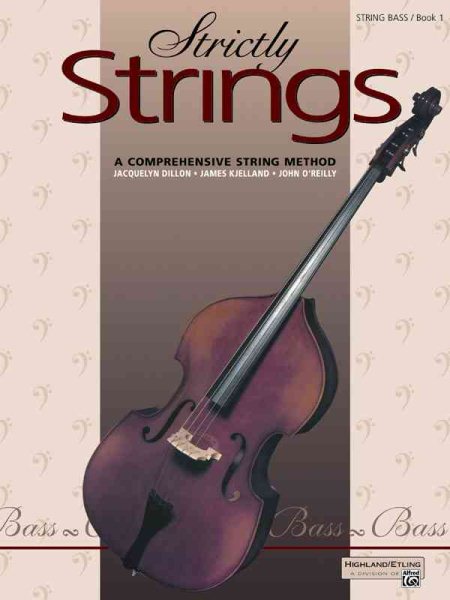 Strictly Strings: A Comprehensive String Method, Book 1 : Bass cover