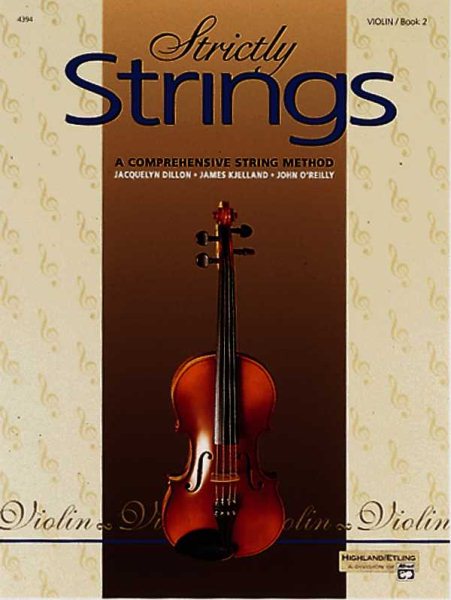 Strictly Strings, Bk 2: Violin cover