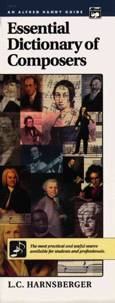 Essential Dictionary of Composers: Handy Guide (Essential Dictionary Series) cover