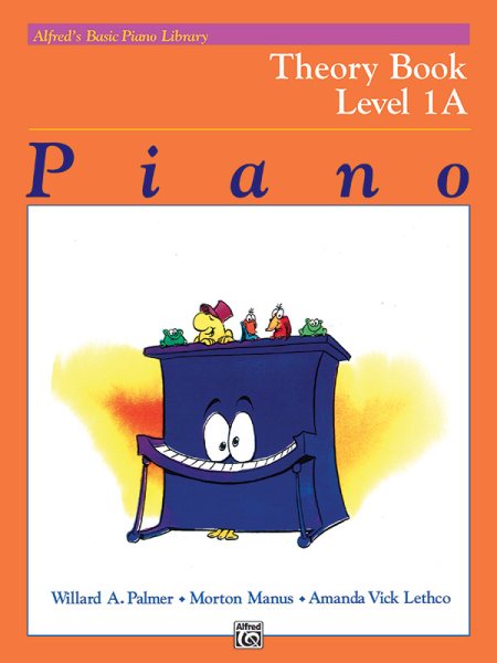 Alfred's Basic Piano Library Theory, Bk 1A cover