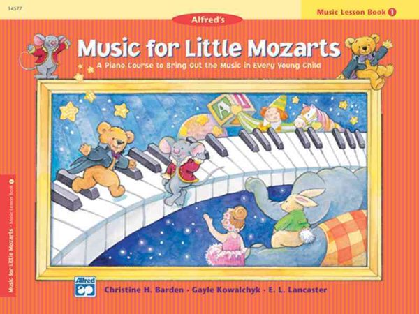 Music for Little Mozarts: Lesson Book 1 cover