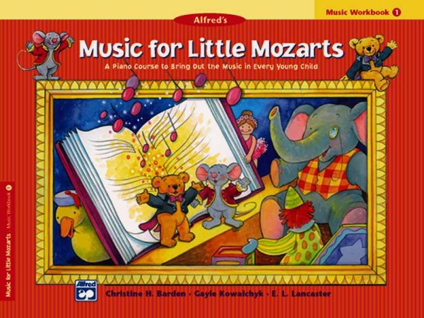 Music for Little Mozarts: Music Workbook One (Music for Little Mozarts) cover
