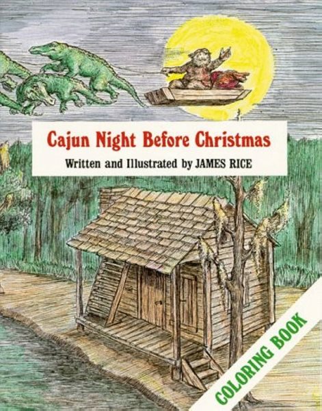 Cajun Night Before Christmas® Coloring Book (The Night Before Christmas Series) cover