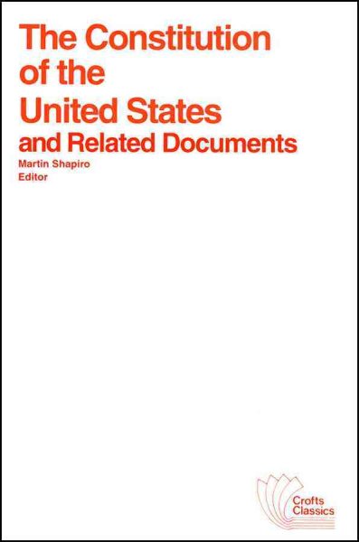 The Constitution of the United States and Related Documents cover