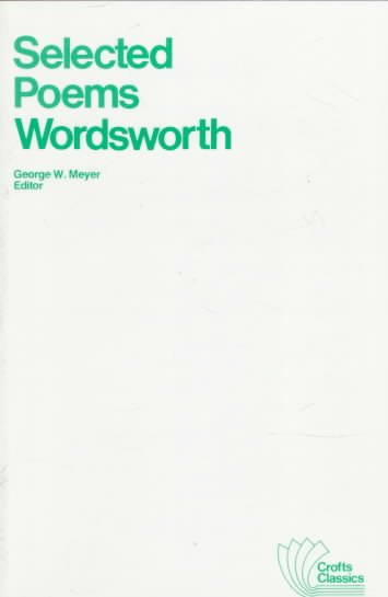 William Wordsworth: Selected Poems (Croft Classics)