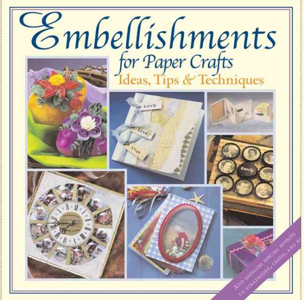 Embellishments for Paper Crafts cover