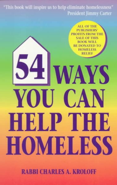 54 Ways You Can Help the Homeless cover