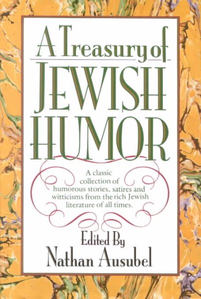 A Treasury of Jewish Humor cover