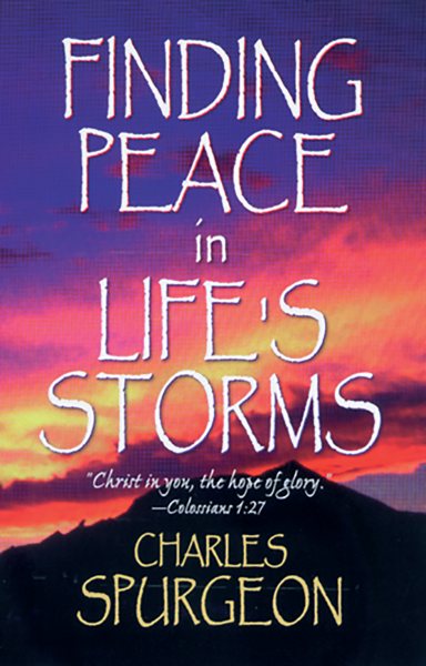 Finding Peace in Life's Storms cover