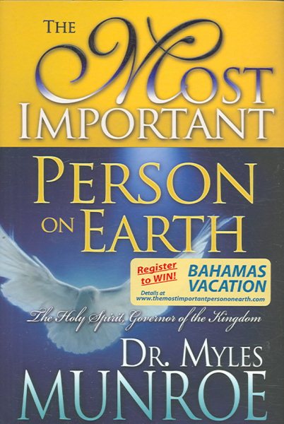 The Most Important Person on Earth: The Holy Spirit, Governor of the Kingdom cover