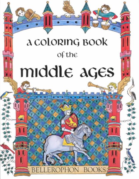 Middle Ages Color Bk cover