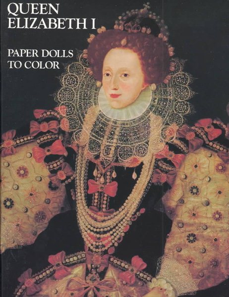 Queen Elizabeth I-Color Bk cover