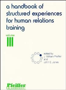 A Handbook of Structured Experiences for Human Relations Training, Vol. 3 cover