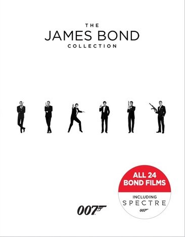 James Bond Collection, The Blu-ray cover
