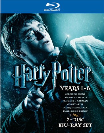 Harry Potter Years 1-6 Giftset [Blu-ray] cover