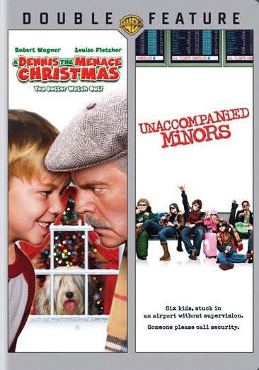Dennis the Menace Christmas, A / Unaccompanied Minors (DVD) (DBFE) cover