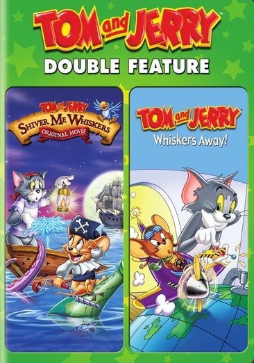 Tom and Jerry: Shiver Me Whiskers / Whiskers Away (DBFE) (DVD) cover