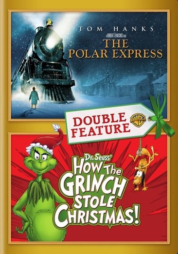 The Polar Express / How the Grinch Stole Christmas (DVD) (Double Feature) cover