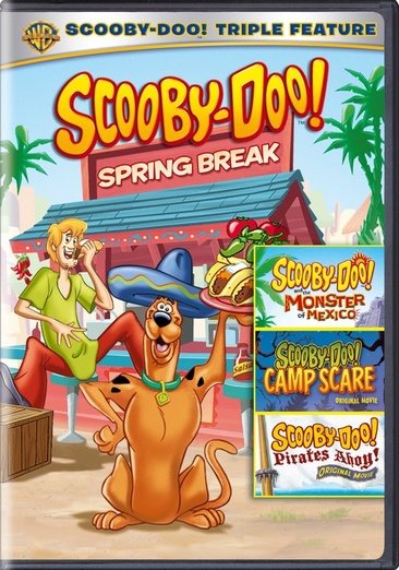 Scooby-Doo Spring Break Triple Feature (DVD) cover