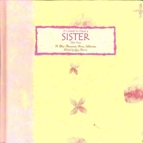 It's Great to Have a Sister Like You (Language of Series) cover