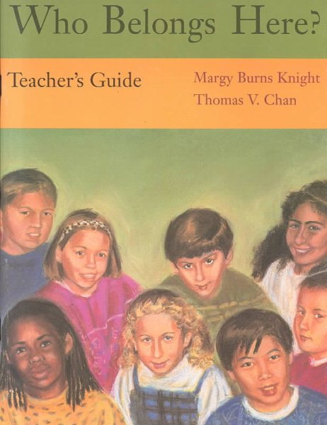 Who Belongs Here? (Teachers Guide) cover