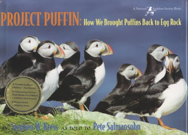 Project Puffin: How We Brought Puffins Back to Egg Rock (Paperback) cover