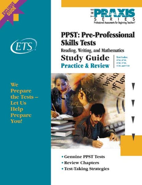 Praxis PPST Study Guide 0710 0720 0730 5710 5720 5730 cover