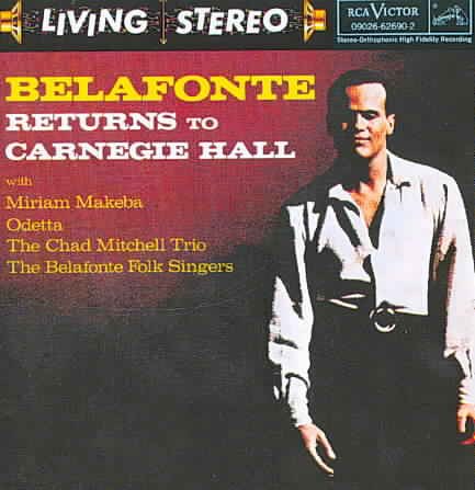 Belafonte Returns to Carnegie Hall cover