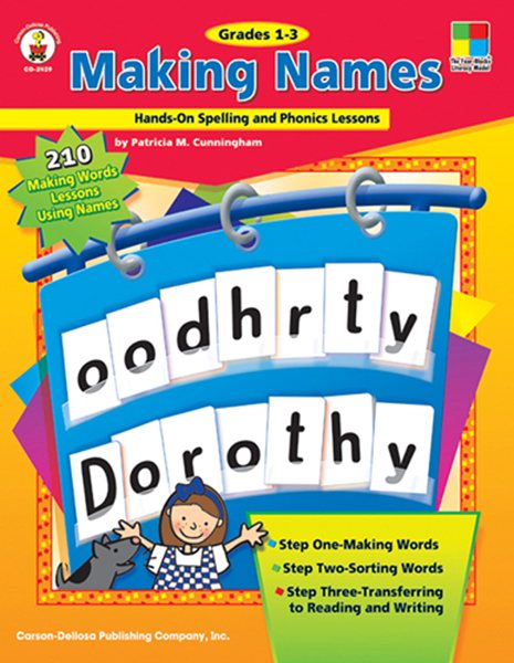 Making Names, Grades 1 - 3 (The Four-Blocks Literacy Model) cover