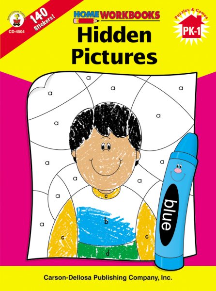 Hidden Pictures, Grades PK - 1 (Home Workbooks) cover