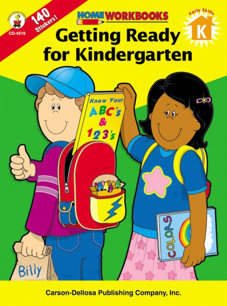 Getting Ready for Kindergarten (Home Workbooks) cover