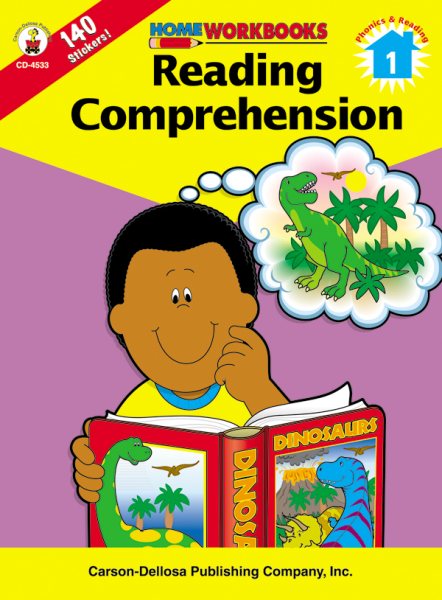 Reading Comprehension, Grade 1 (Home Workbooks) cover