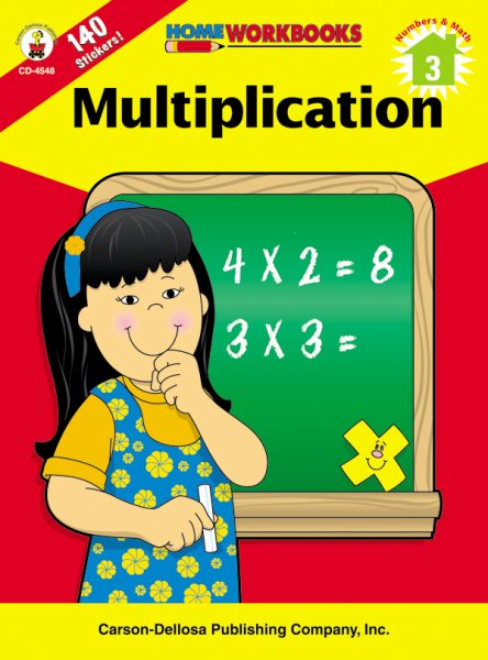 Multiplication, Grade 3 (Home Workbooks) cover