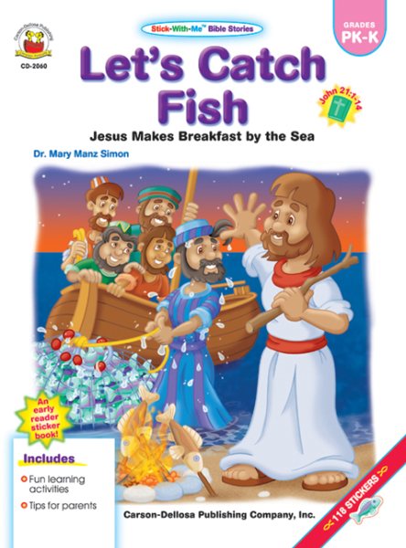 Let's Catch Fish, Grades PK - K: Jesus Makes Breakfast by the Sea (Stick-With-Me Bible Stories)