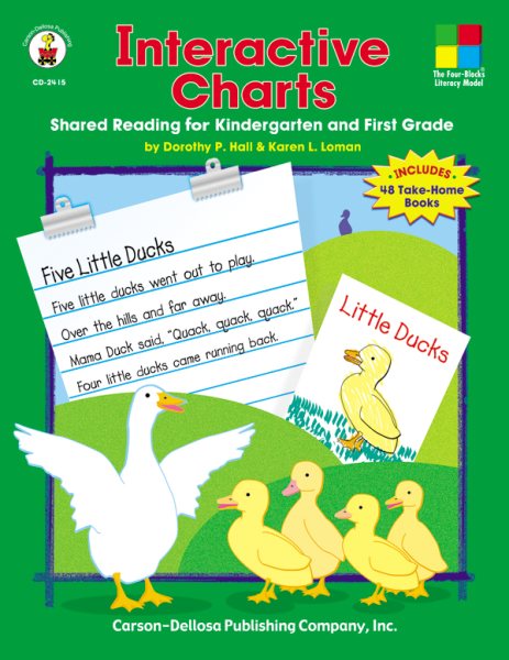 Interactive Charts: Shared Reading for Kindergarten and First Grade (Four-Blocks Literacy Model)