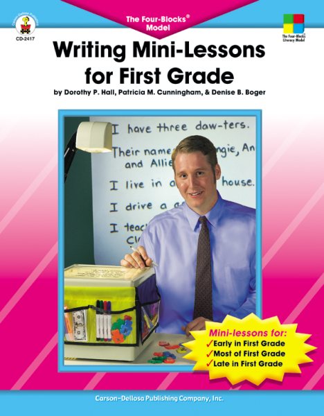 Writing Mini-Lessons for First Grade cover