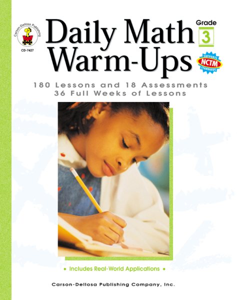 Daily Math Warm-Ups, Grade 3 (Daily Series) cover
