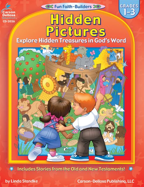 Hidden Pictures, Grades 1 - 3 (Fun Faith-Builders) cover