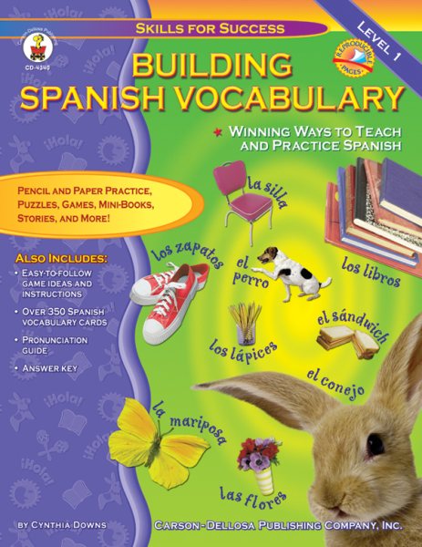 Building Spanish Vocabulary: Winning Ways to Teach and Practice Spanish (Level 1) (Skills for Success) cover