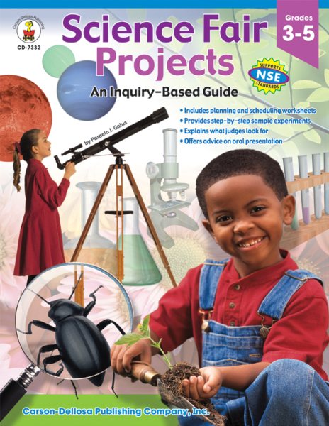 Science Fair Projects, Grades 3 - 5: An Inquiry-Based Guide cover