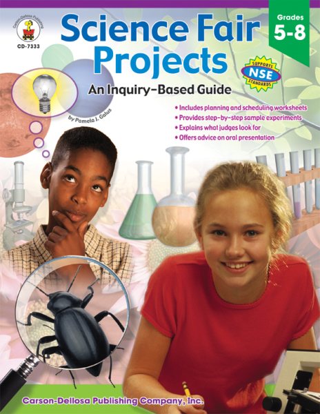 Science Fair Projects, Grades 5 - 8: A Practical, Easy Guide cover