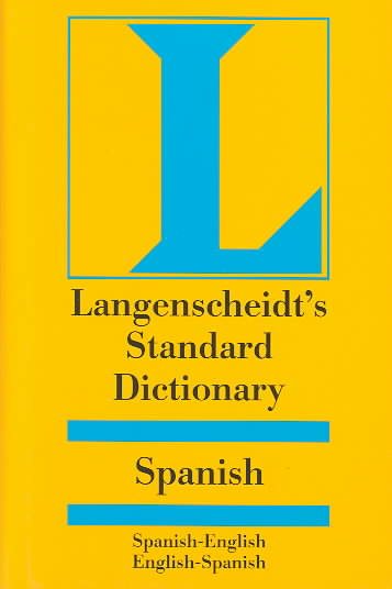 Langenscheidt's Standard French Dictionary: French-English English-French cover