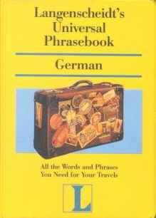 Universal Phrasebook German cover
