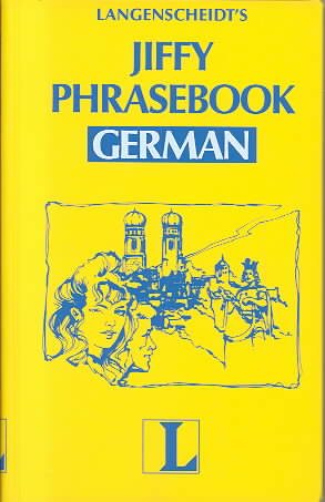 Jiffy Phrasebook German (Book Only) (English and German Edition) cover