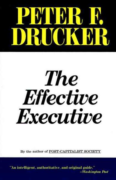 Effective Executive, The cover