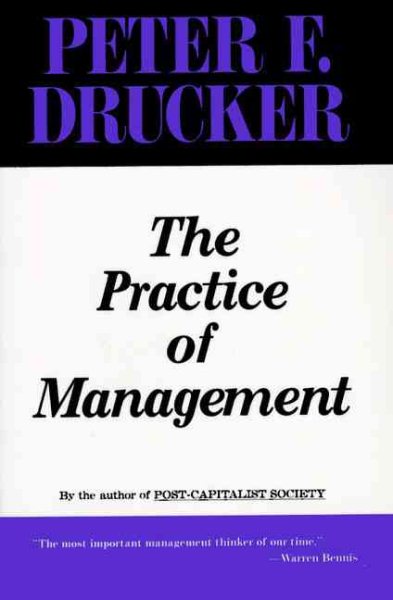 Practice of Management, The cover