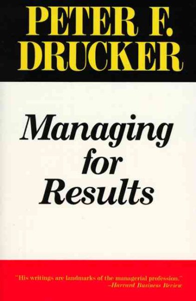 Managing for Results cover