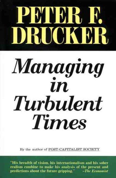 Managing in Turbulent Times cover