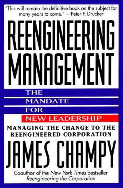 Reengineering Management: Mandate for New Leadership, The cover