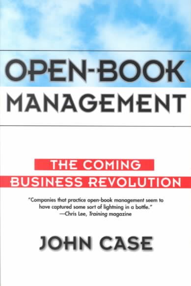 Open-Book Management: Coming Business Revolution, The cover